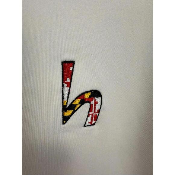 *NWT* Peter Millar Summer Comfort Maryland Howard Bank Golf Polo White M - Picture 2 of 7